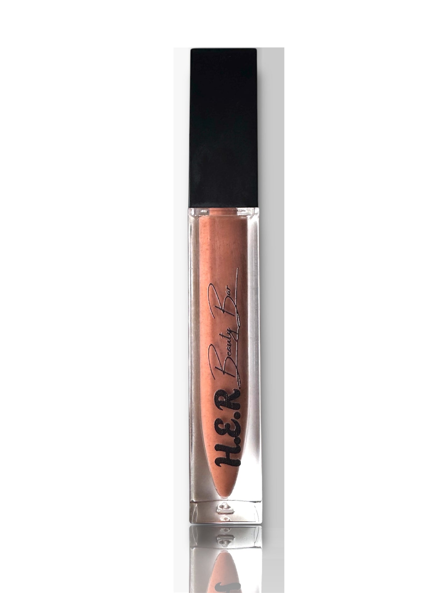 Brown nude lipgloss