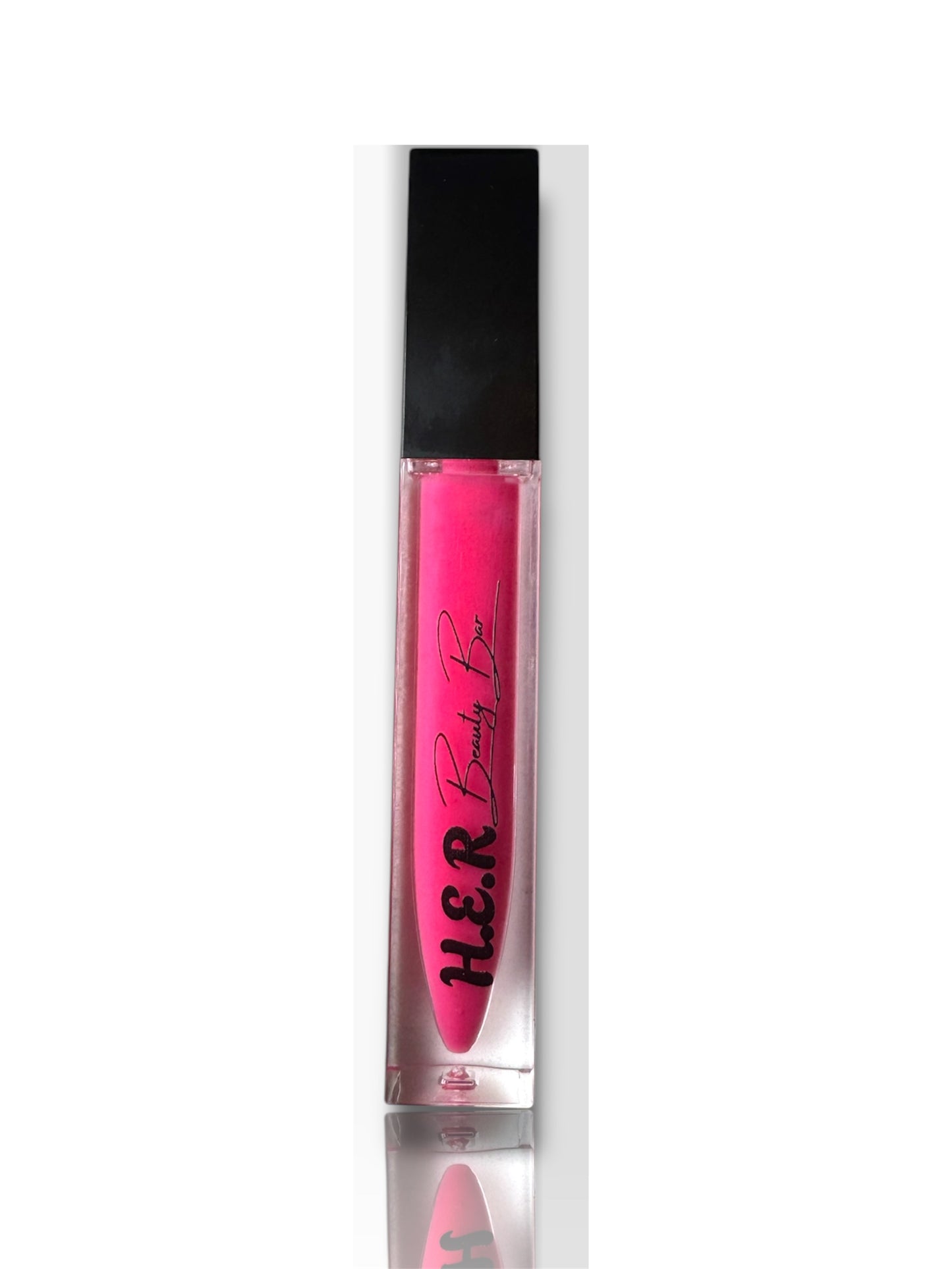 Pink color changing lipgloss